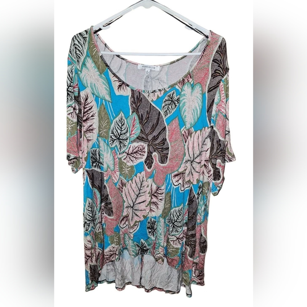 Rose & Olive 3X Women's Plus Size Blouse Shirt Top